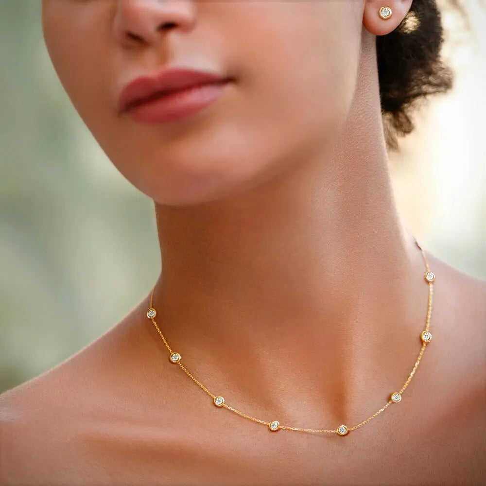 gold dress up jewelry Cute Gold Heart Chain Necklace | Gold Jewelry