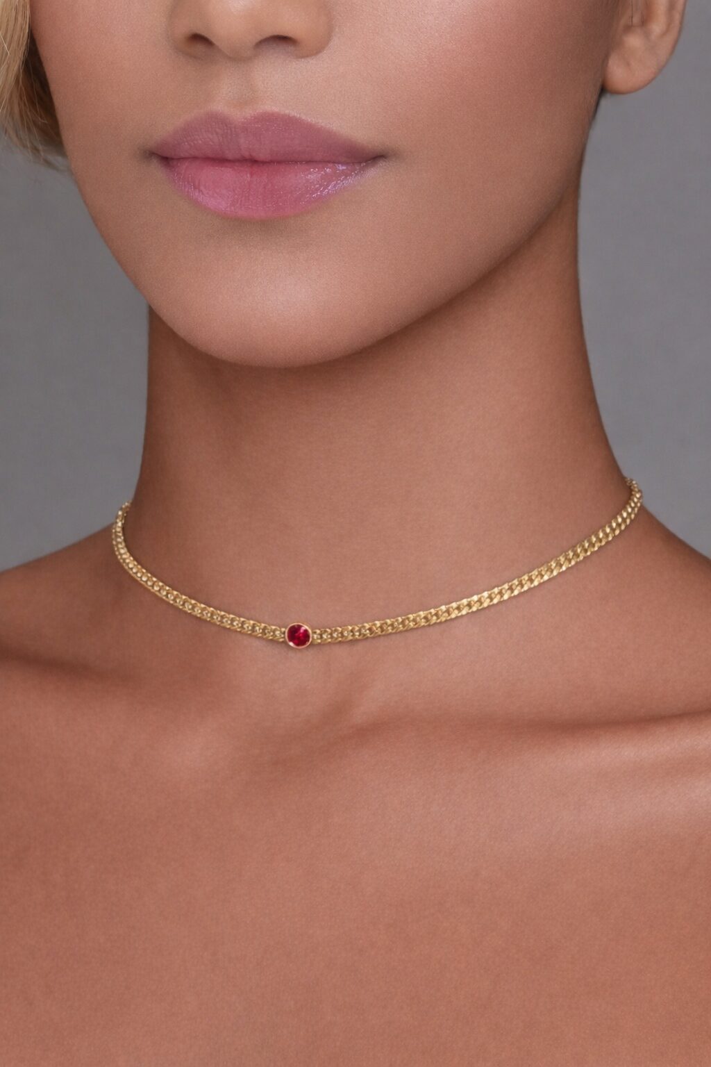 Chevron Link Choker