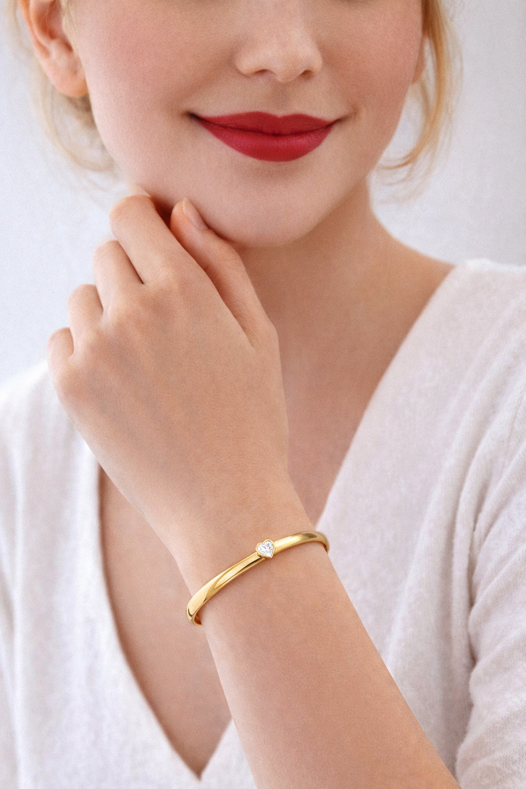 Hermes Original Heart Bracelet