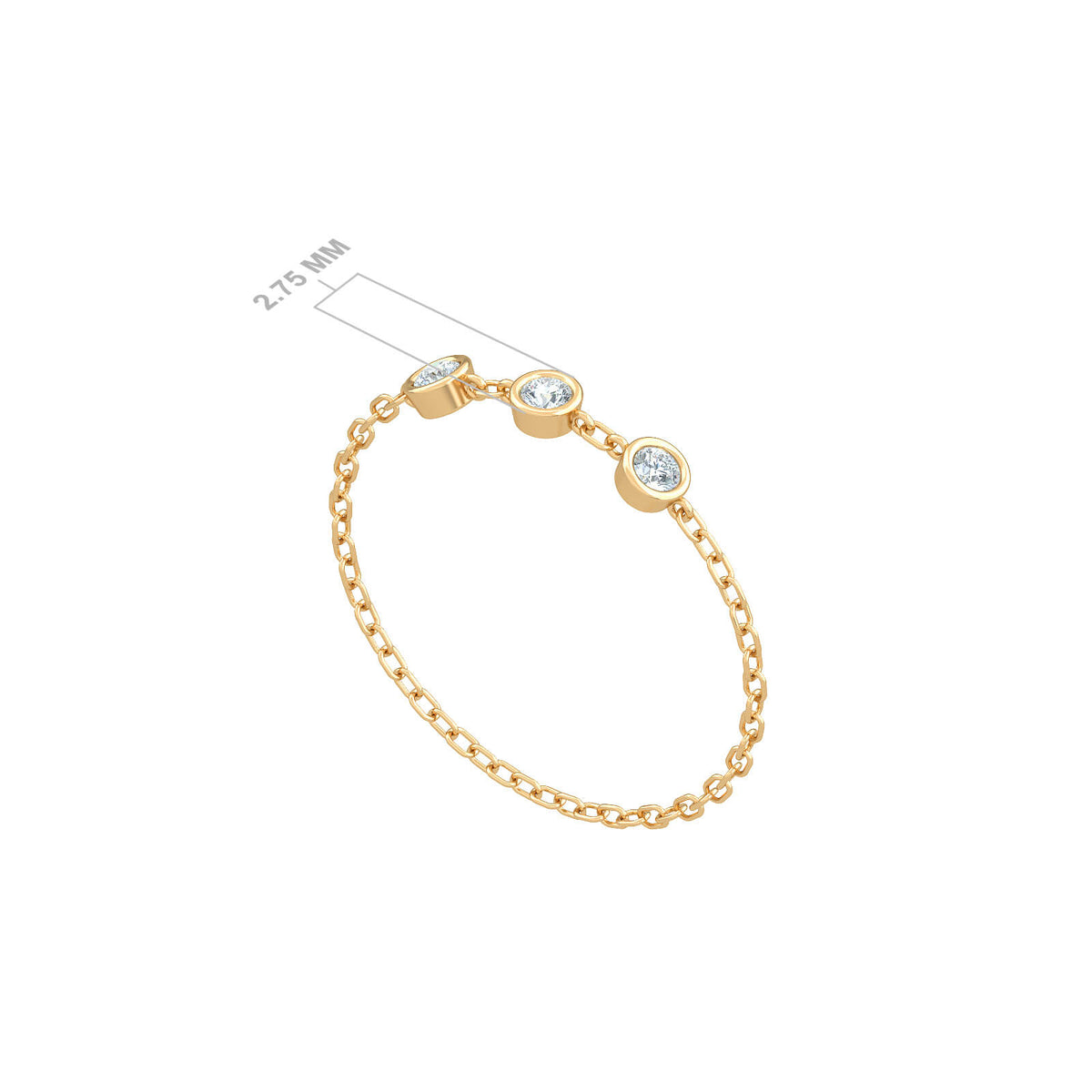 three-diamond-ring-3-diamonds-chain-ring-18k-gold