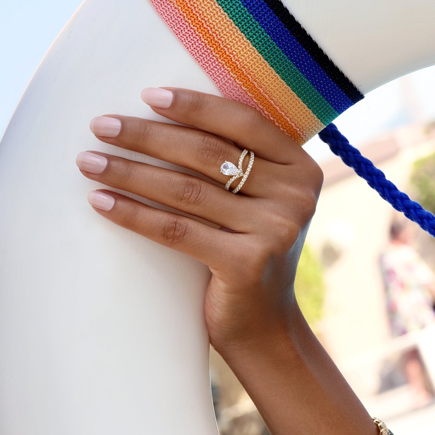 Pavillion Engagement Ring