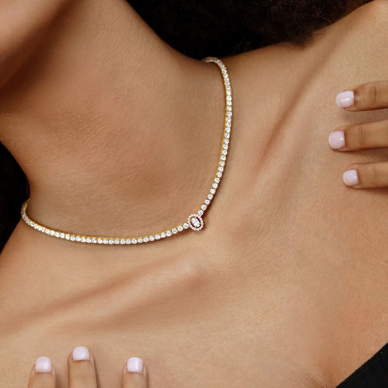 Eternal Oval Necklace