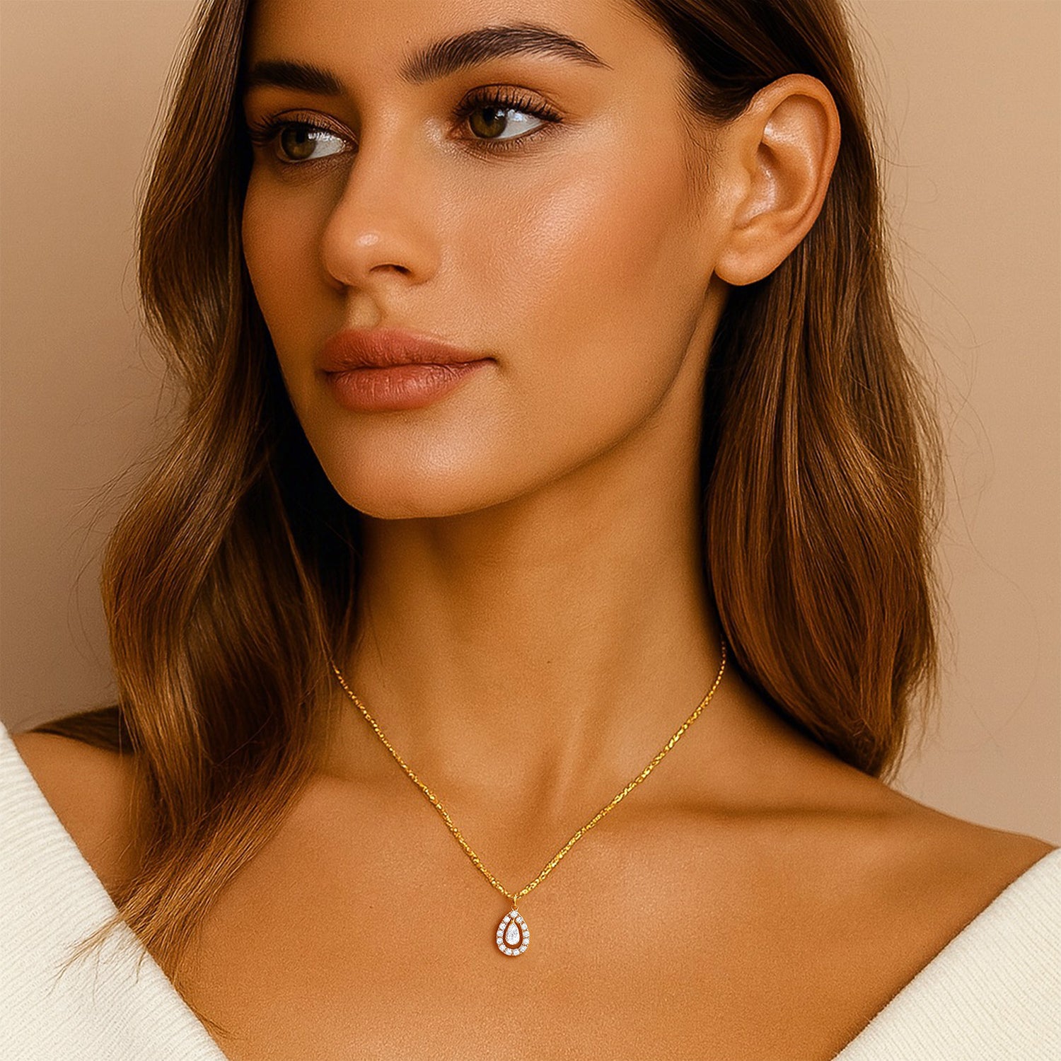 Pear Drop Necklace