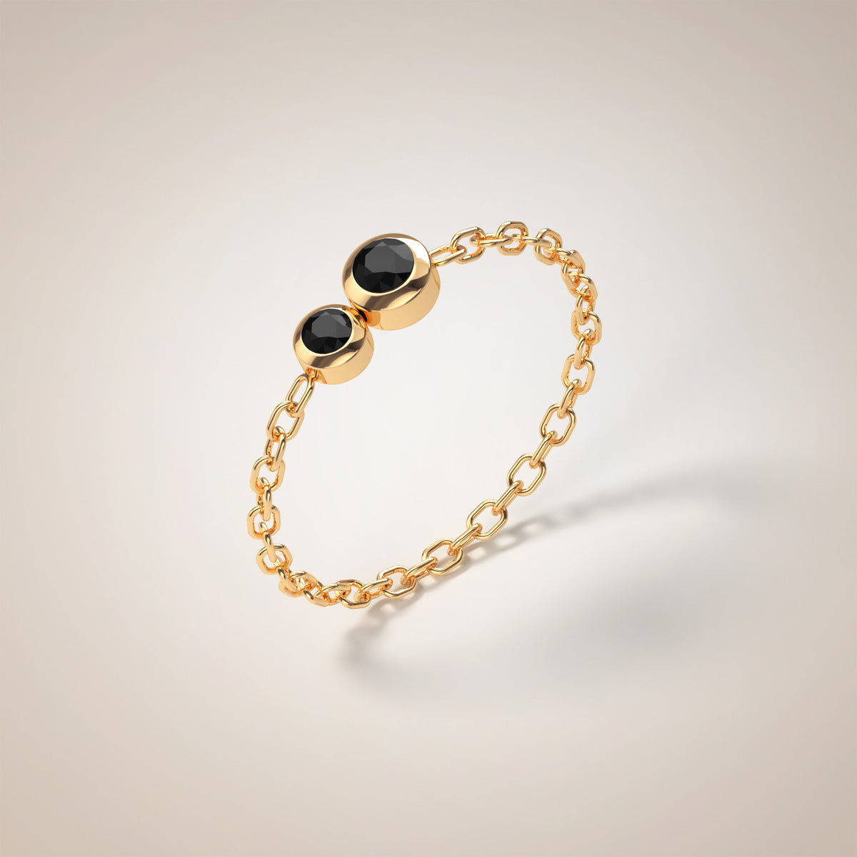 Black-Diamond-Duo-Chain-Ring-luxury-Black-Diamond