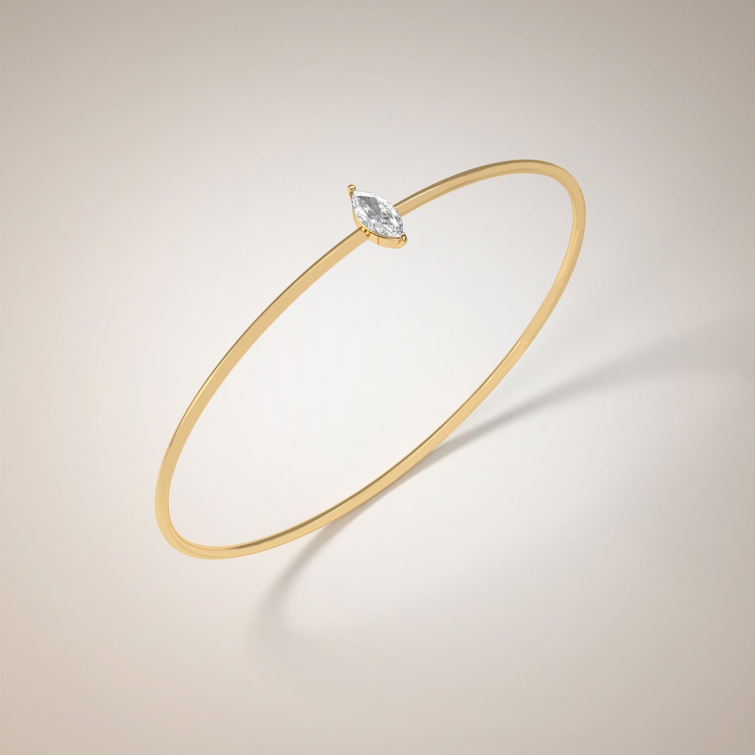 Marquise Solitaire Bracelet