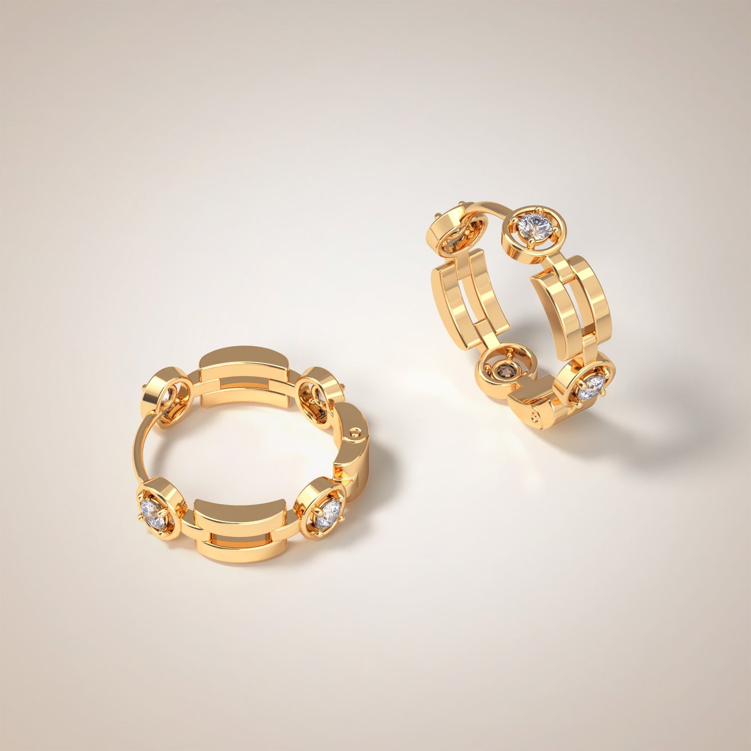 Rockefeller Hoop Earrings