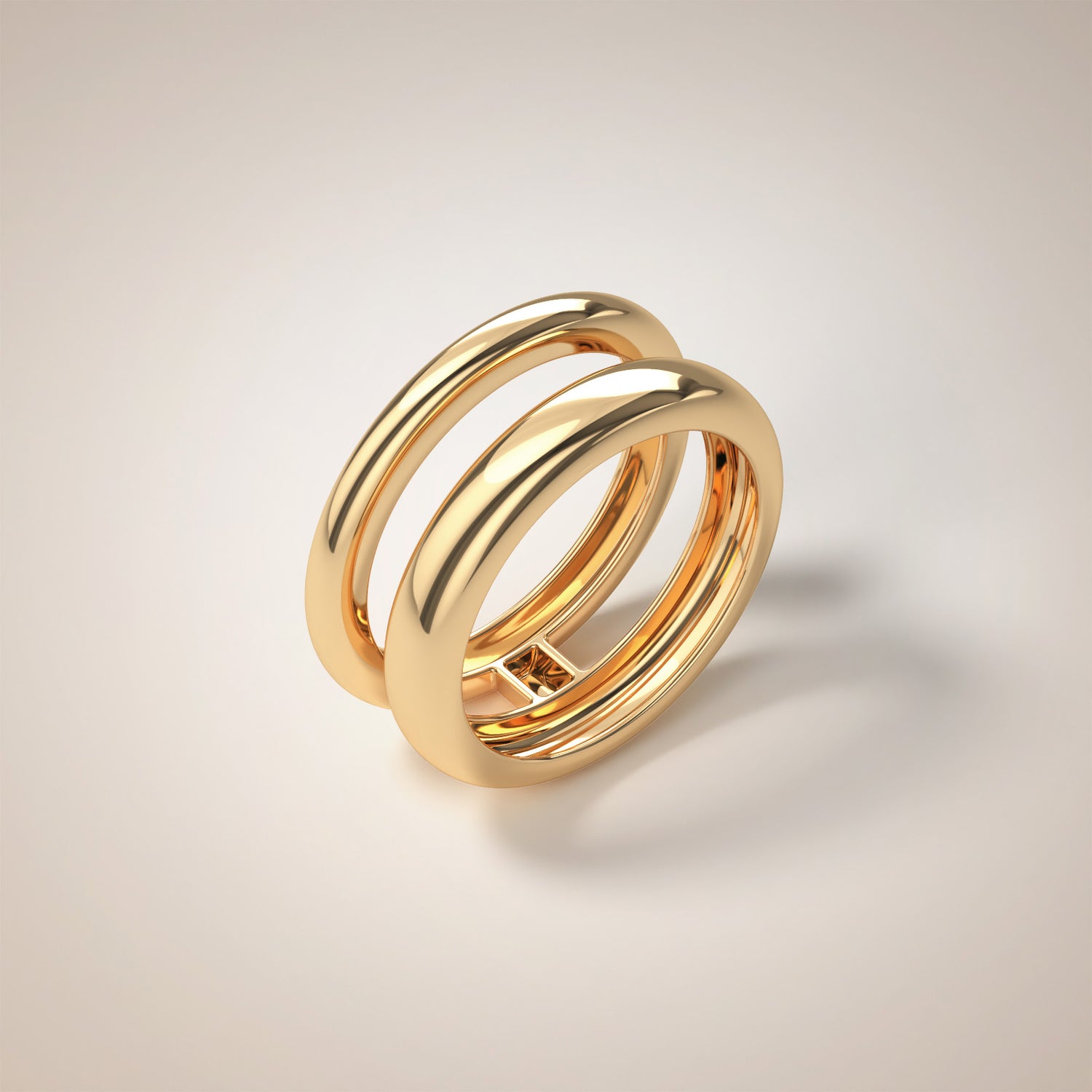 Double Bold Ring