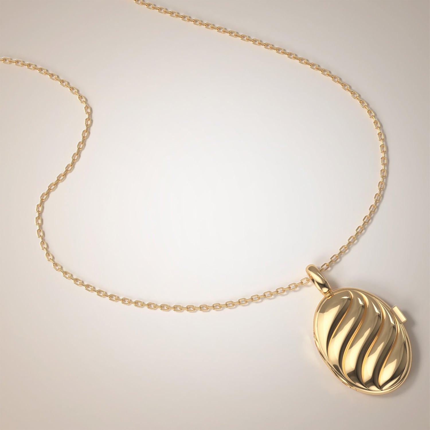 Helix Locket Necklace