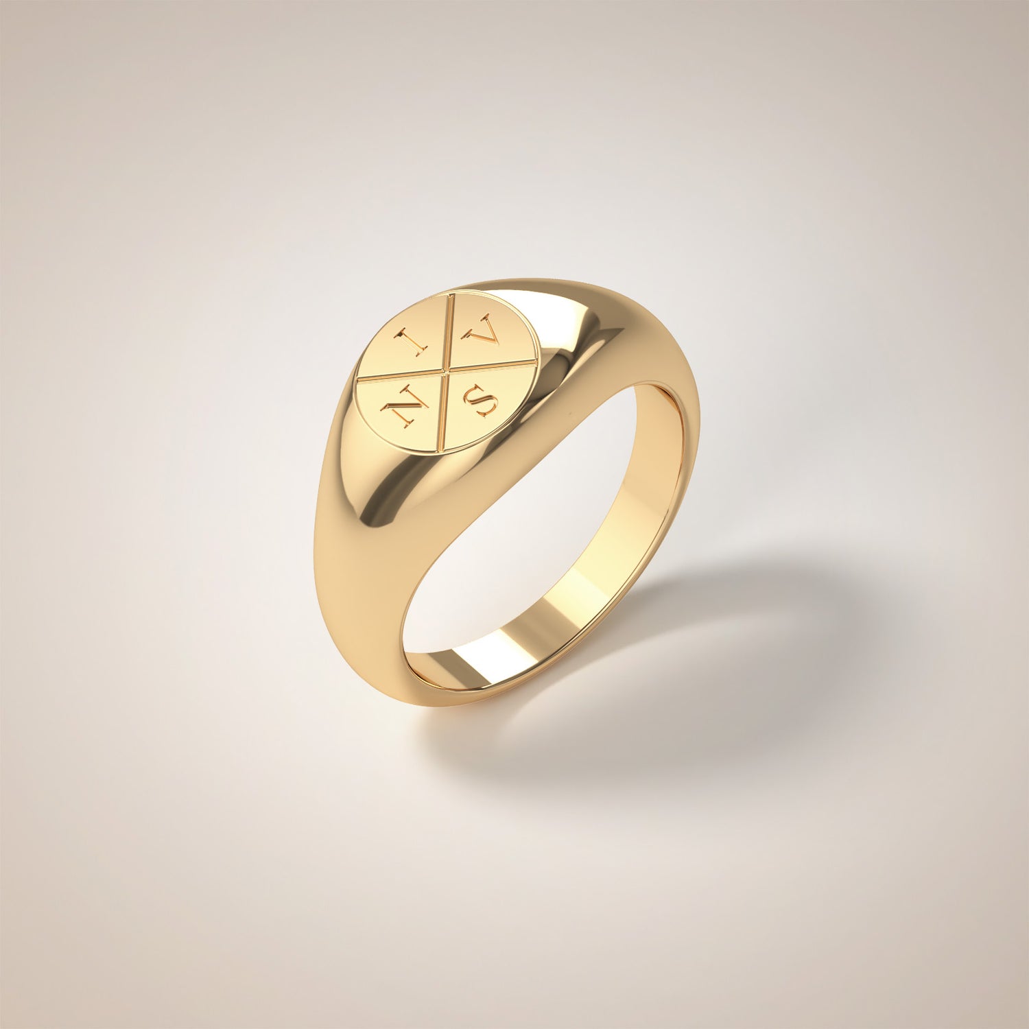 Inital Love Versailles Ring