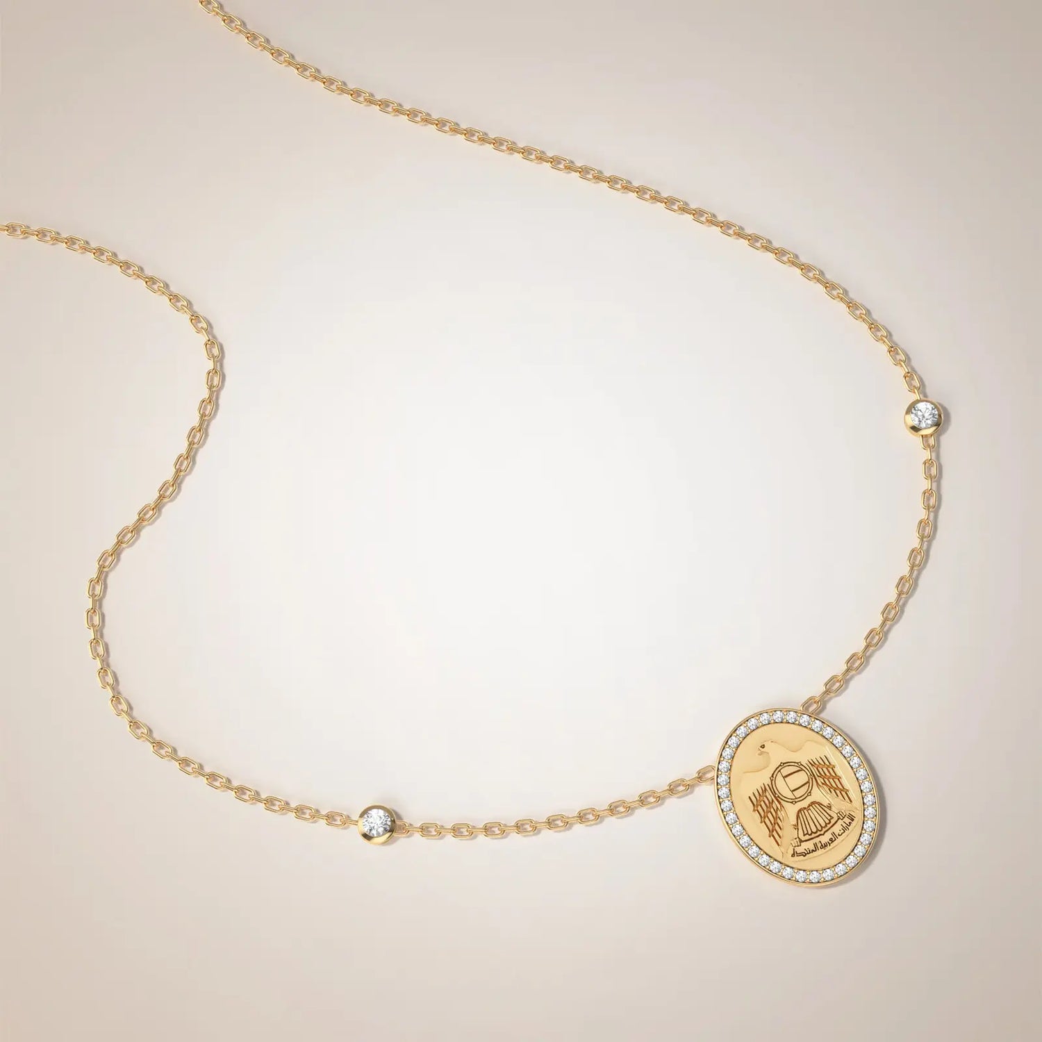 UAE Pendant Necklace