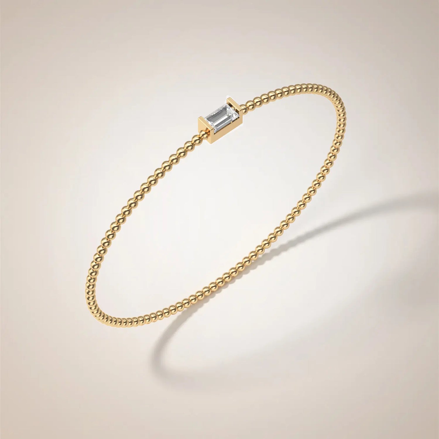 Azure Diamond Beads Bracelet