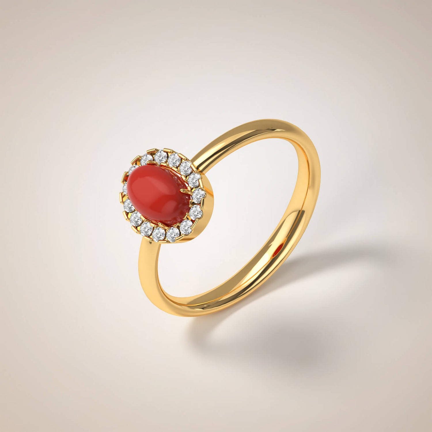 Princess Coral Ring
