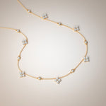 Gold diamond choker necklace – Fairy Constellation Choker
