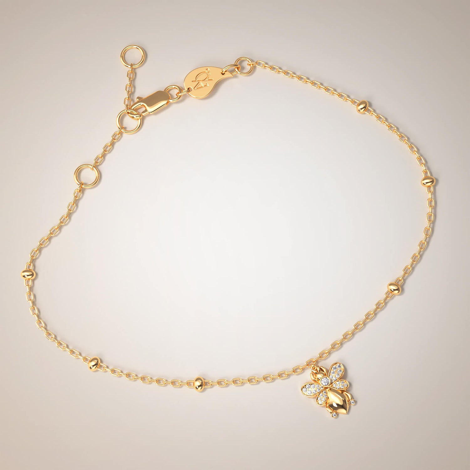 Honeycomb Anklet
