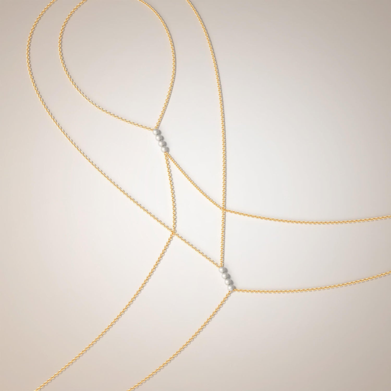 Pearls Body Chain