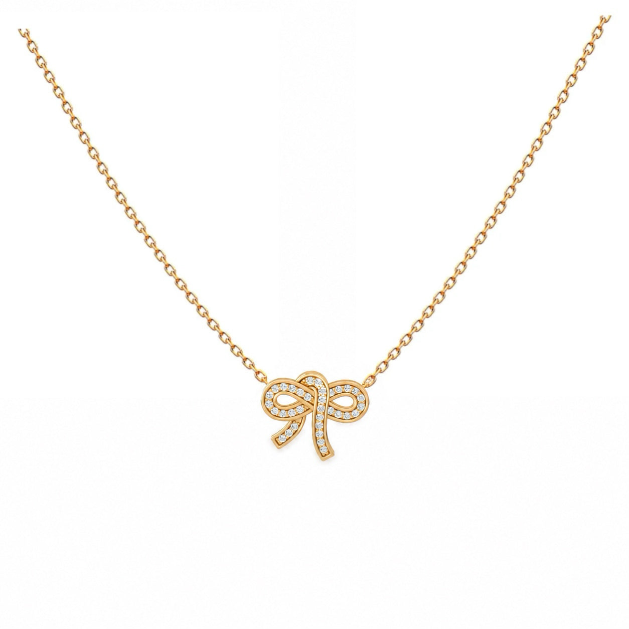 Bow Necklace