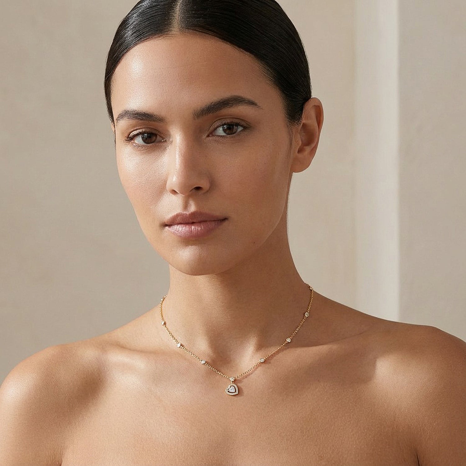 Heart Bella  Necklace