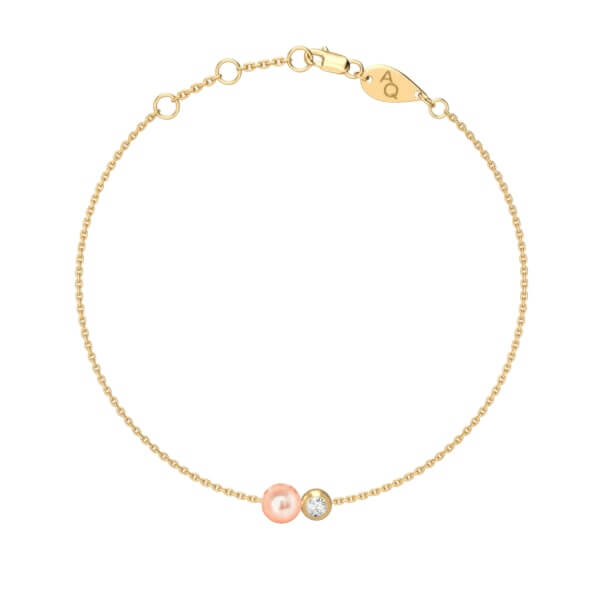 Daisy Bracelet, solid 18K gold, view 7 of 10