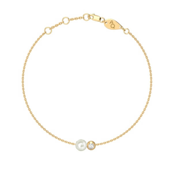 Daisy Bracelet, solid 18K gold, view 8 of 10