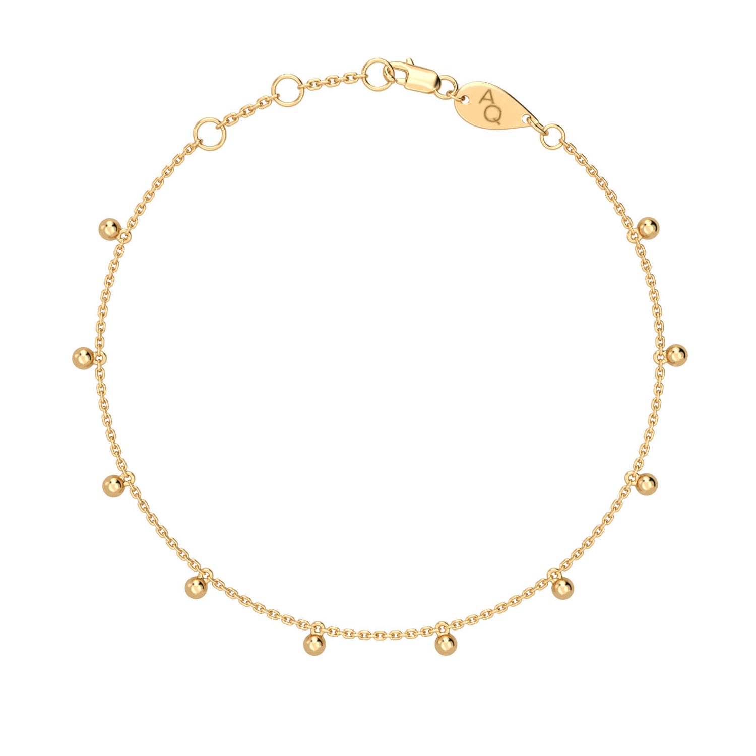 Hanging Constellation Gold Anklet