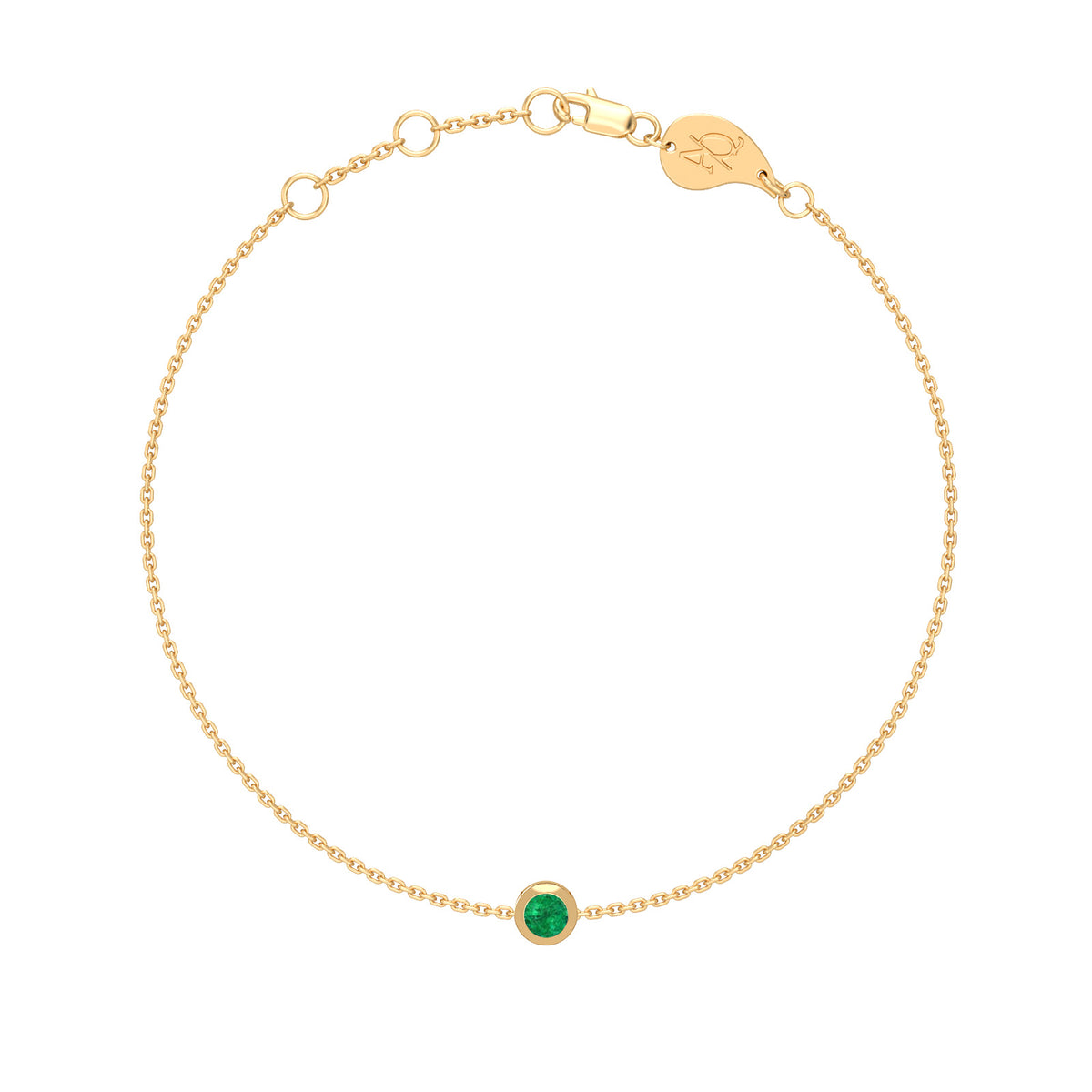 Birthstone Solitaire Bracelet