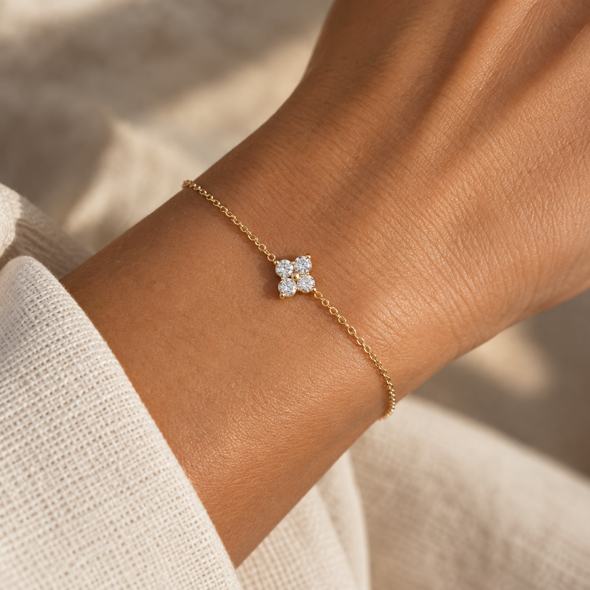 Fairy Bracelet, solid 18K gold, view 2 of 6