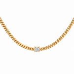 Cuban Round Choker by Aquae Jewels, view 1 of 5