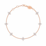 Constellation Fairy Anklet, 18K gold and diamonds