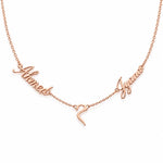 Two Souls Necklace, solid 18K gold, view 2 of 4