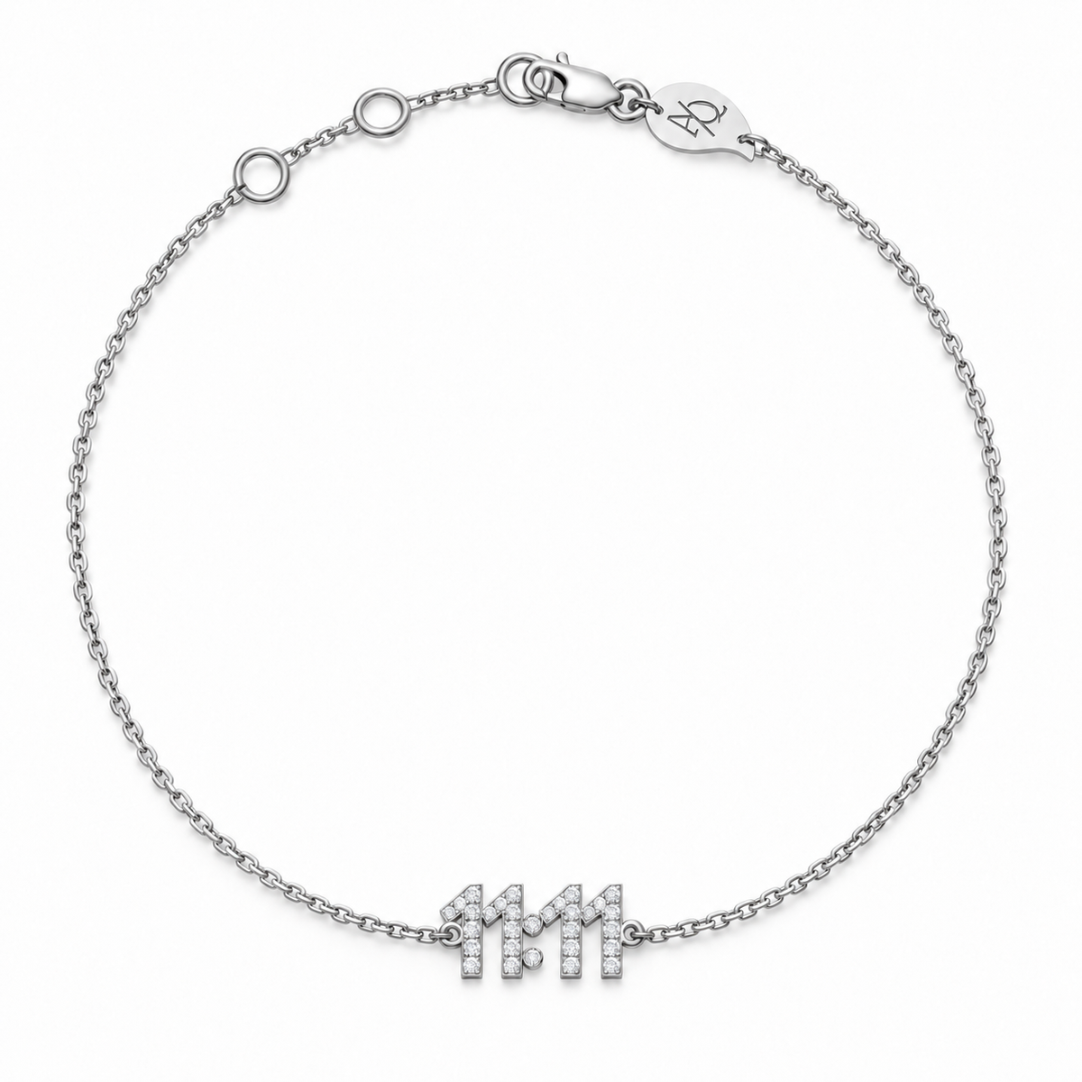 11:11 Diamond Bracelet, solid 18K gold, view 3 of 6