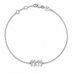 11:11 Diamond Bracelet, solid 18K gold, view 3 of 6