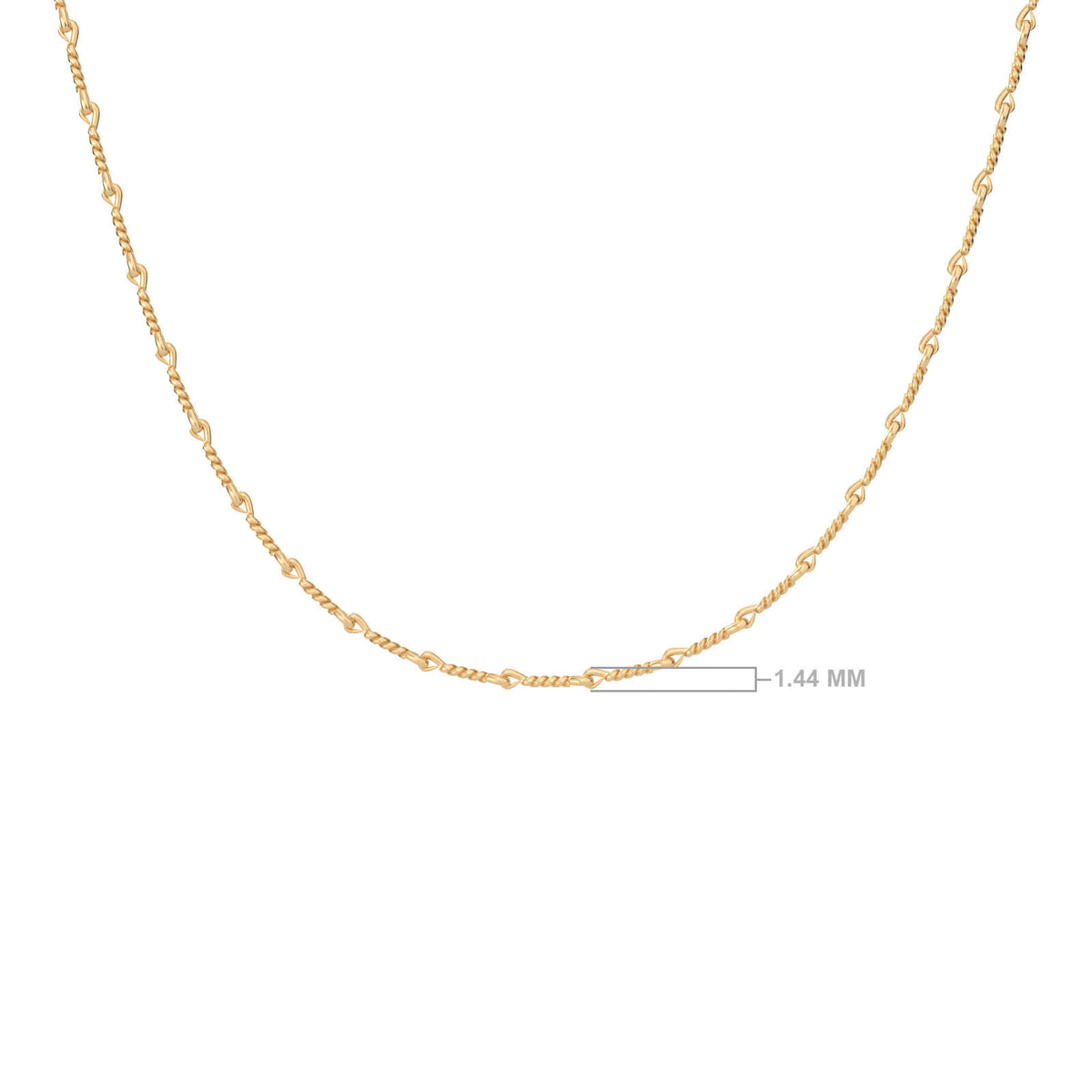 Elegant Gold Chain Choker - Arabella Chain Choker