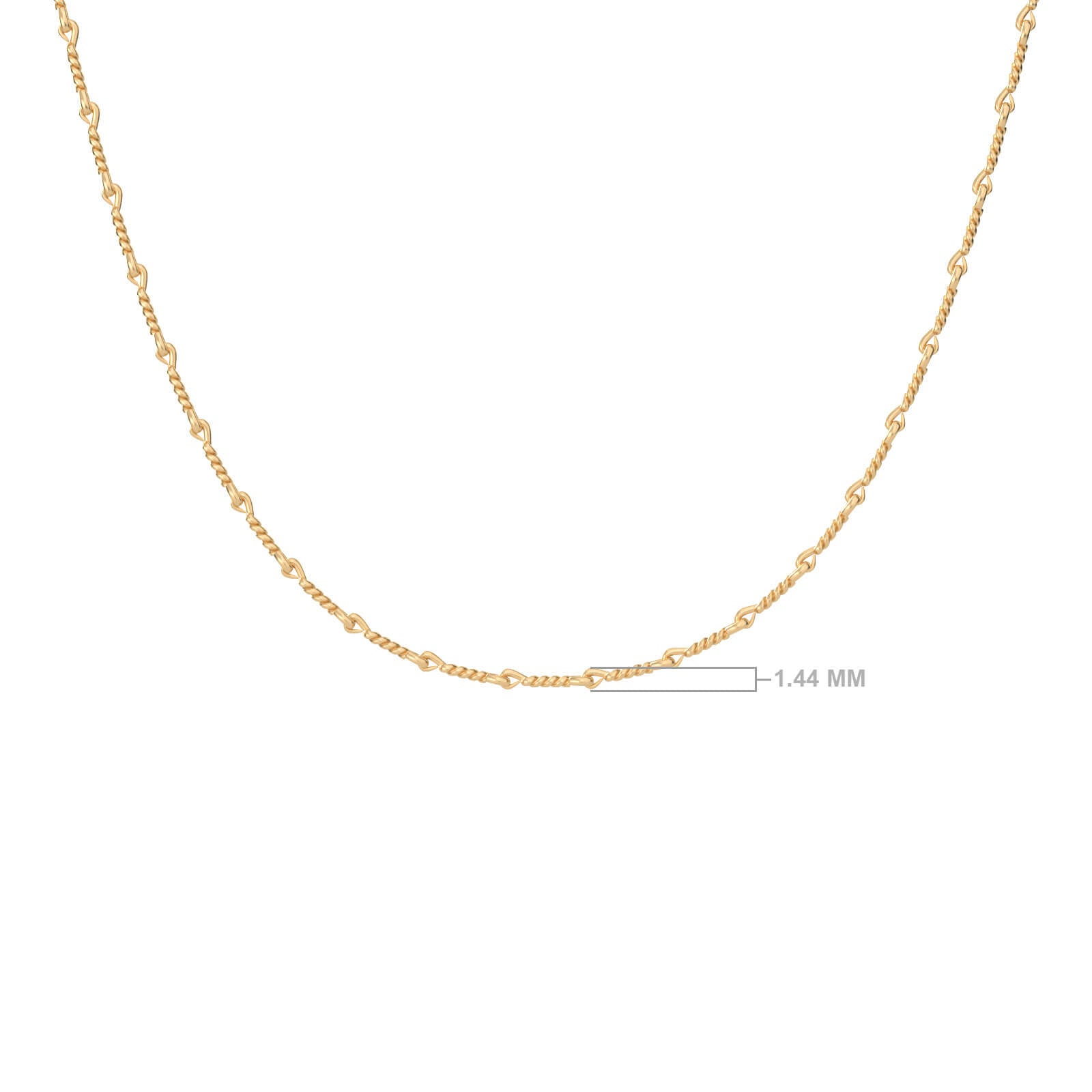 Elegant Gold Chain Choker - Arabella Chain Choker