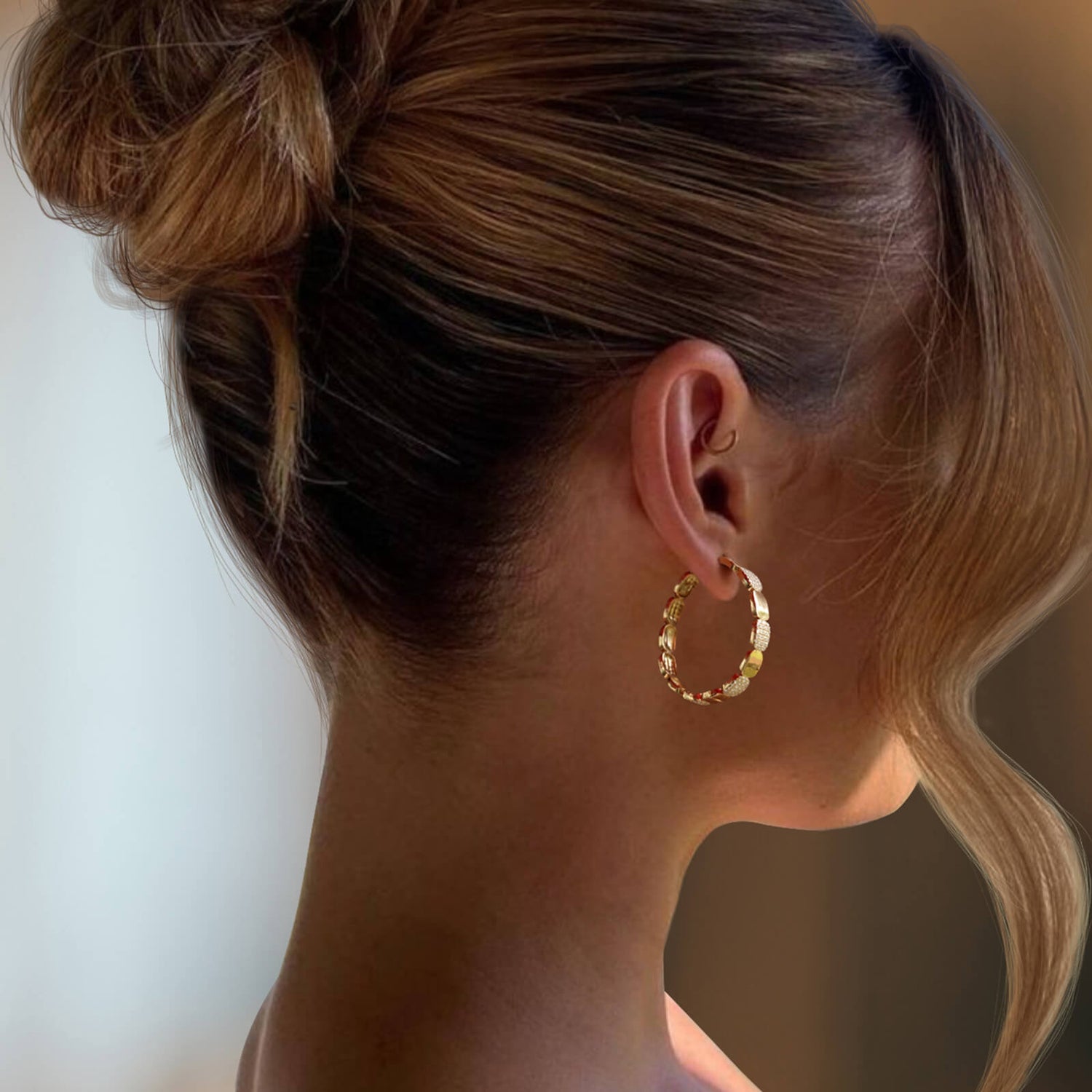 Artemis Hoop Earrings