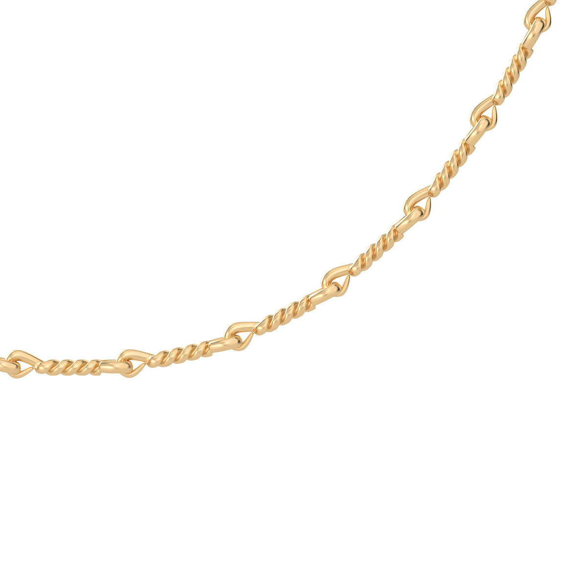 Elegant Gold Chain Choker - Arabella Chain Choker