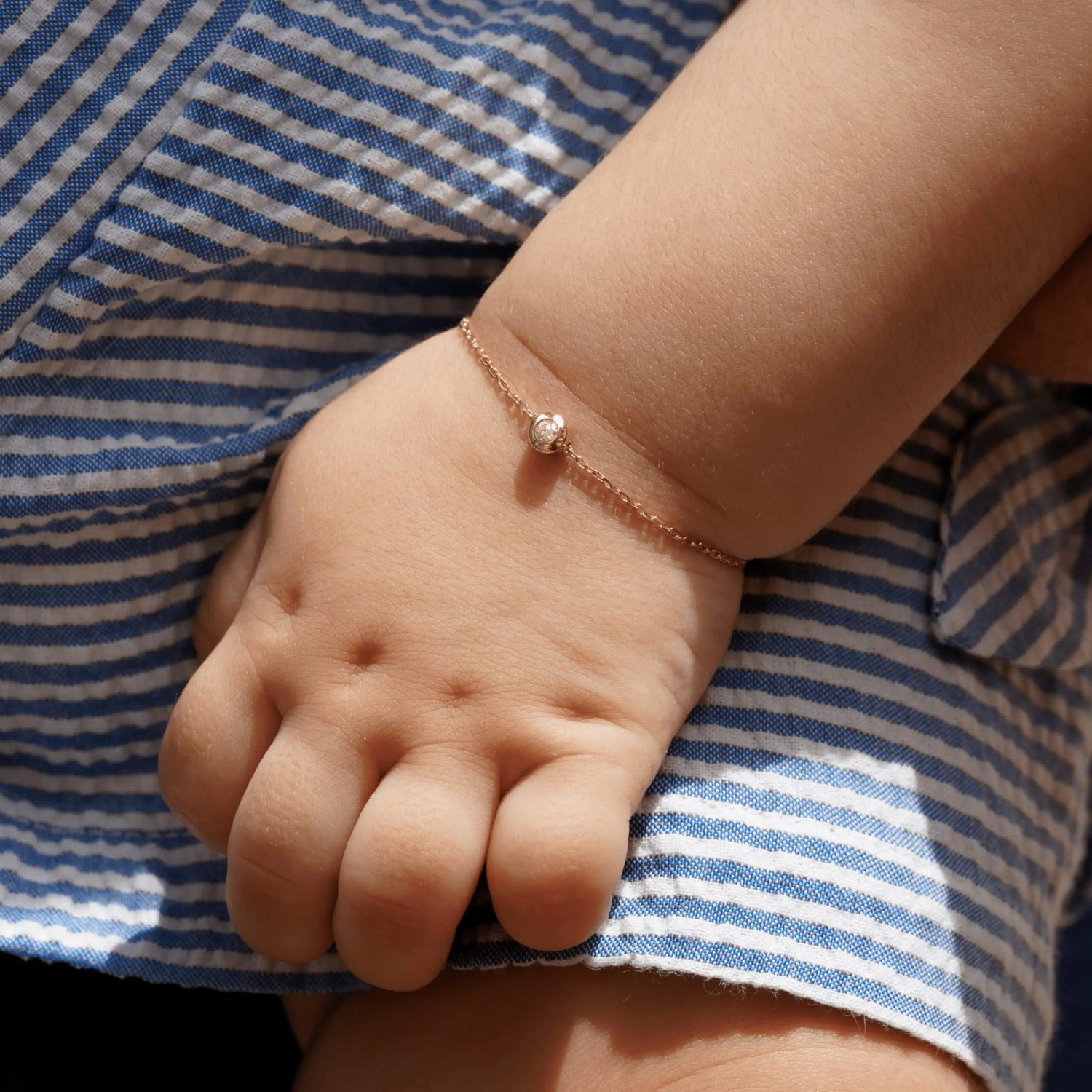 Pure Solitaire Baby Bracelet