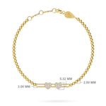BRACELET ELIXIR DIAMOND HEART