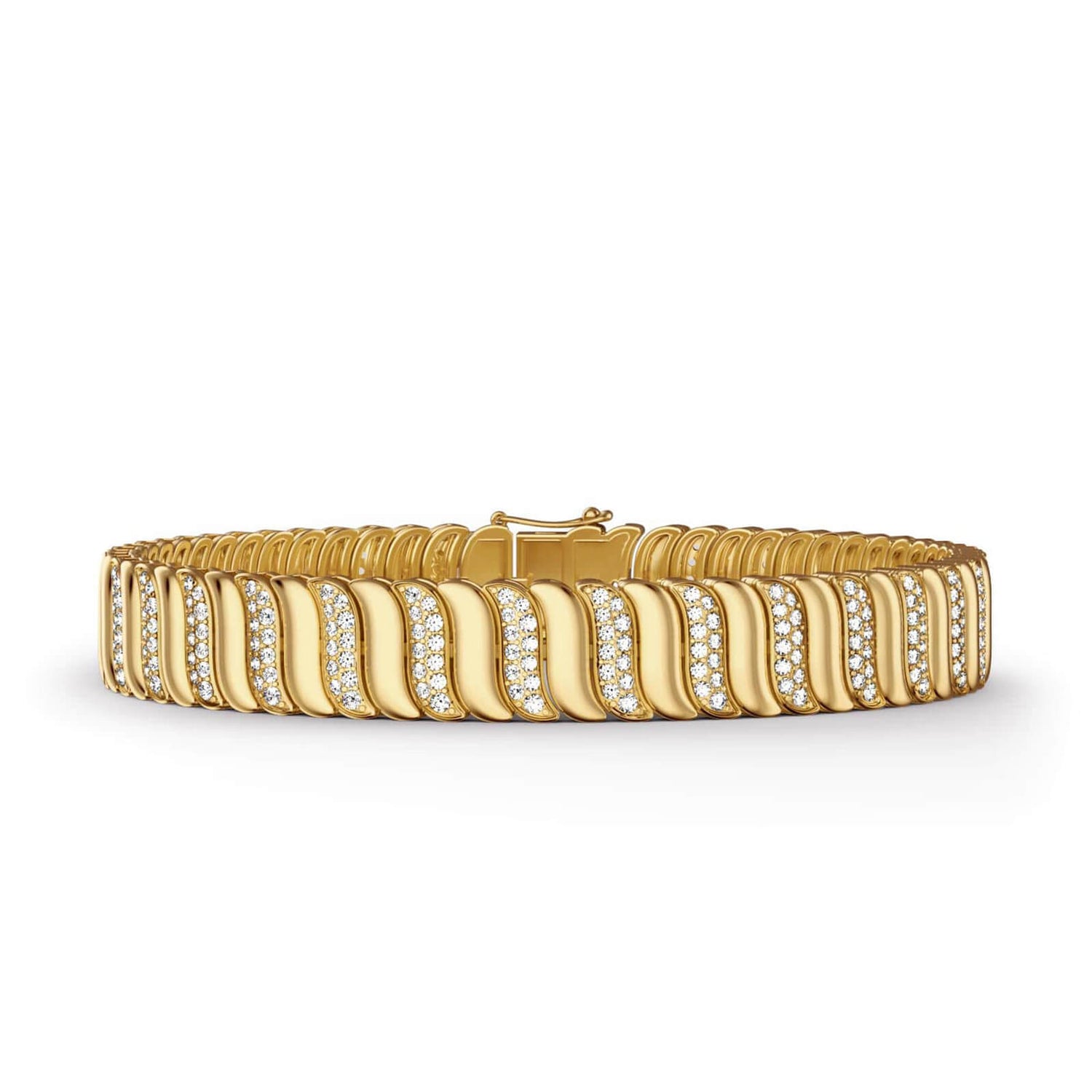 Half Diamond Embroidery Bracelet