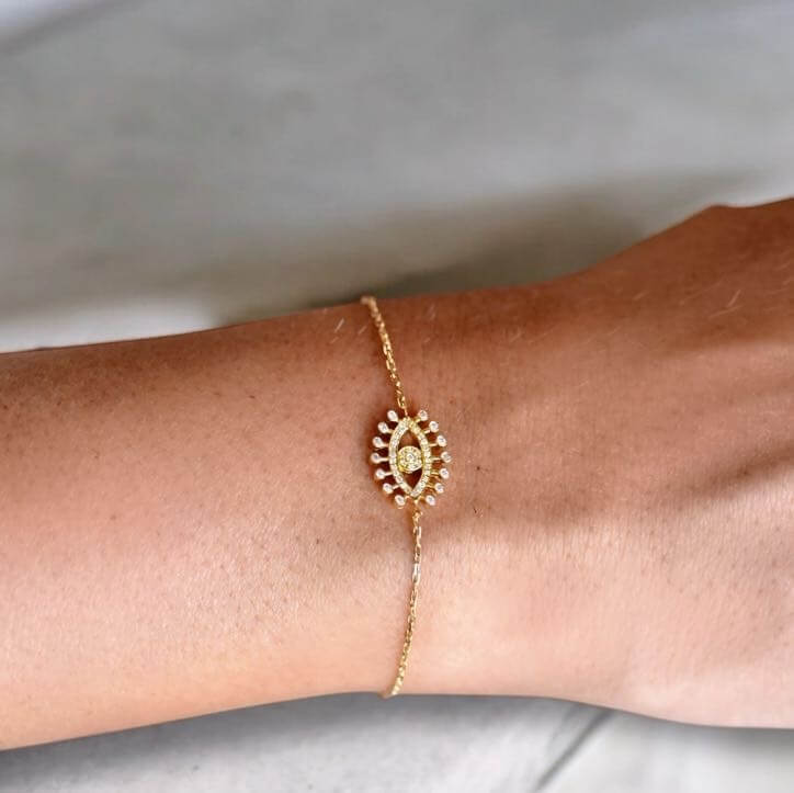 Eye Dubai Bracelet, solid 18K gold, view 3 of 7