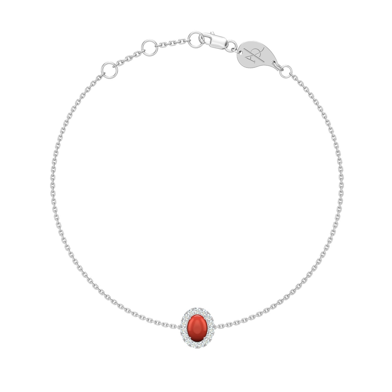 Princess Chain Coral  Anklet