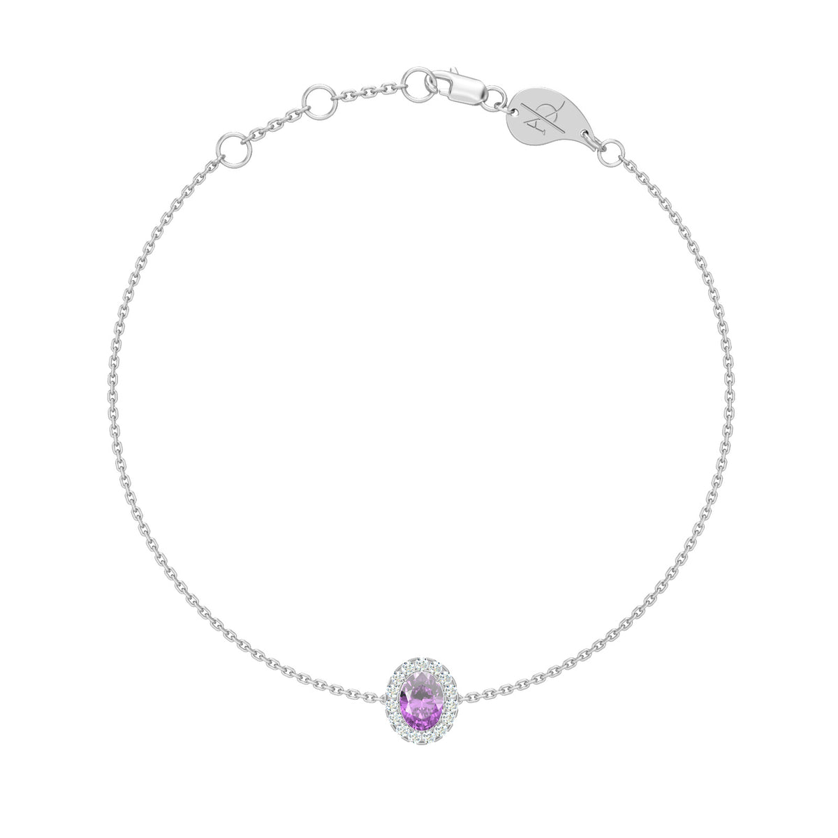 Princess Chain Bracelet, solid 18K gold, view 14 of 21