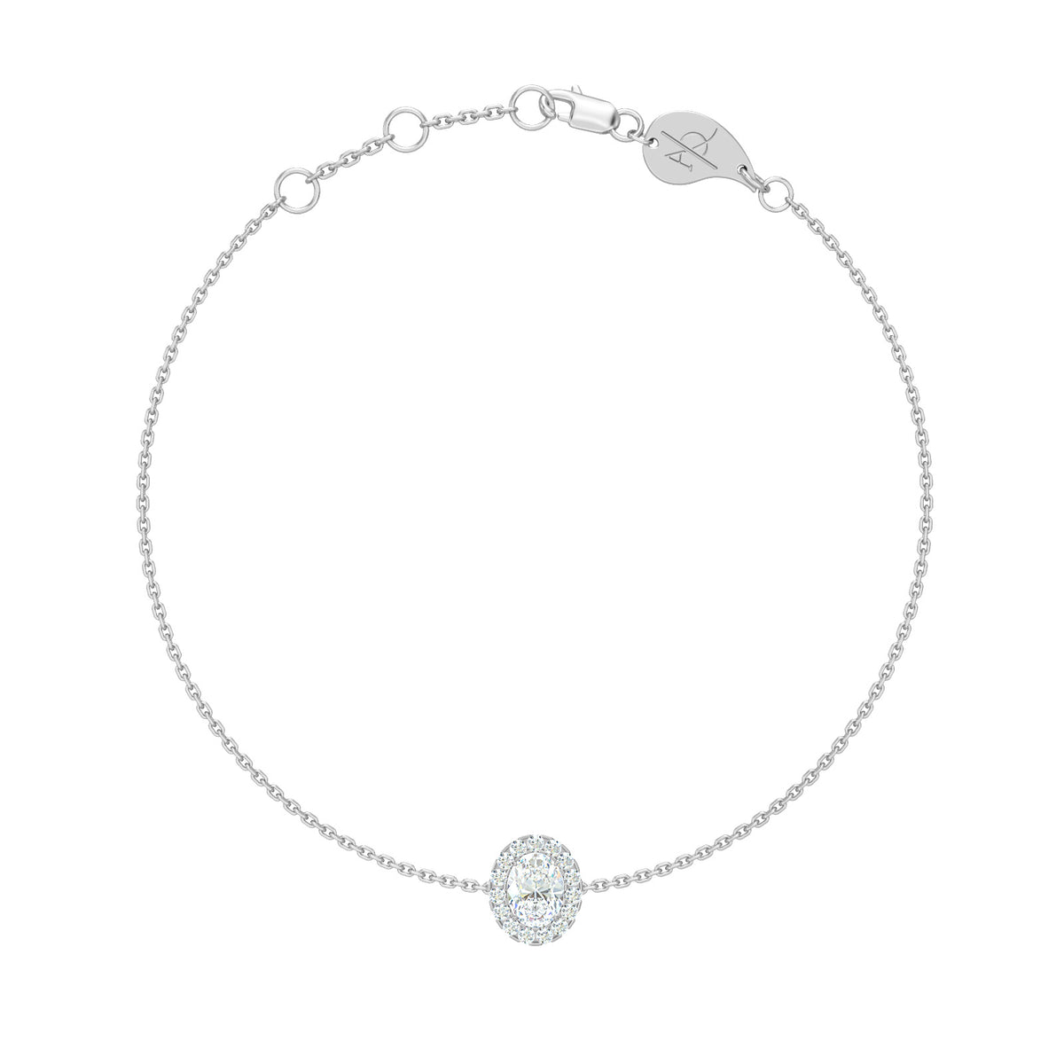 Princess Chain Bracelet, solid 18K gold, view 5 of 21