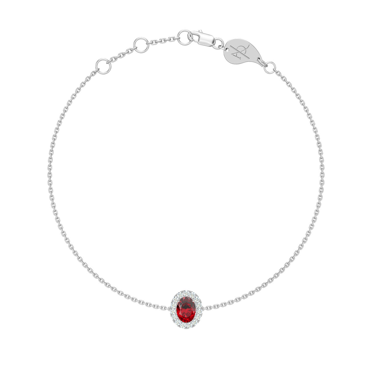 Princess Chain Bracelet, solid 18K gold, view 11 of 21