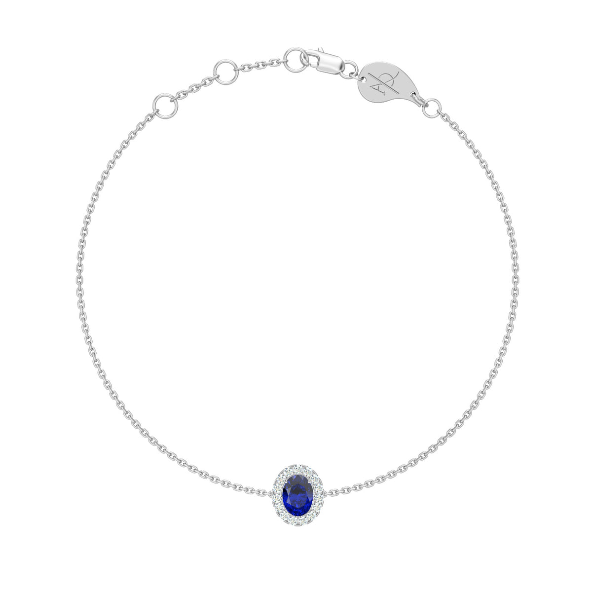 Princess Chain Bracelet, solid 18K gold, view 13 of 21