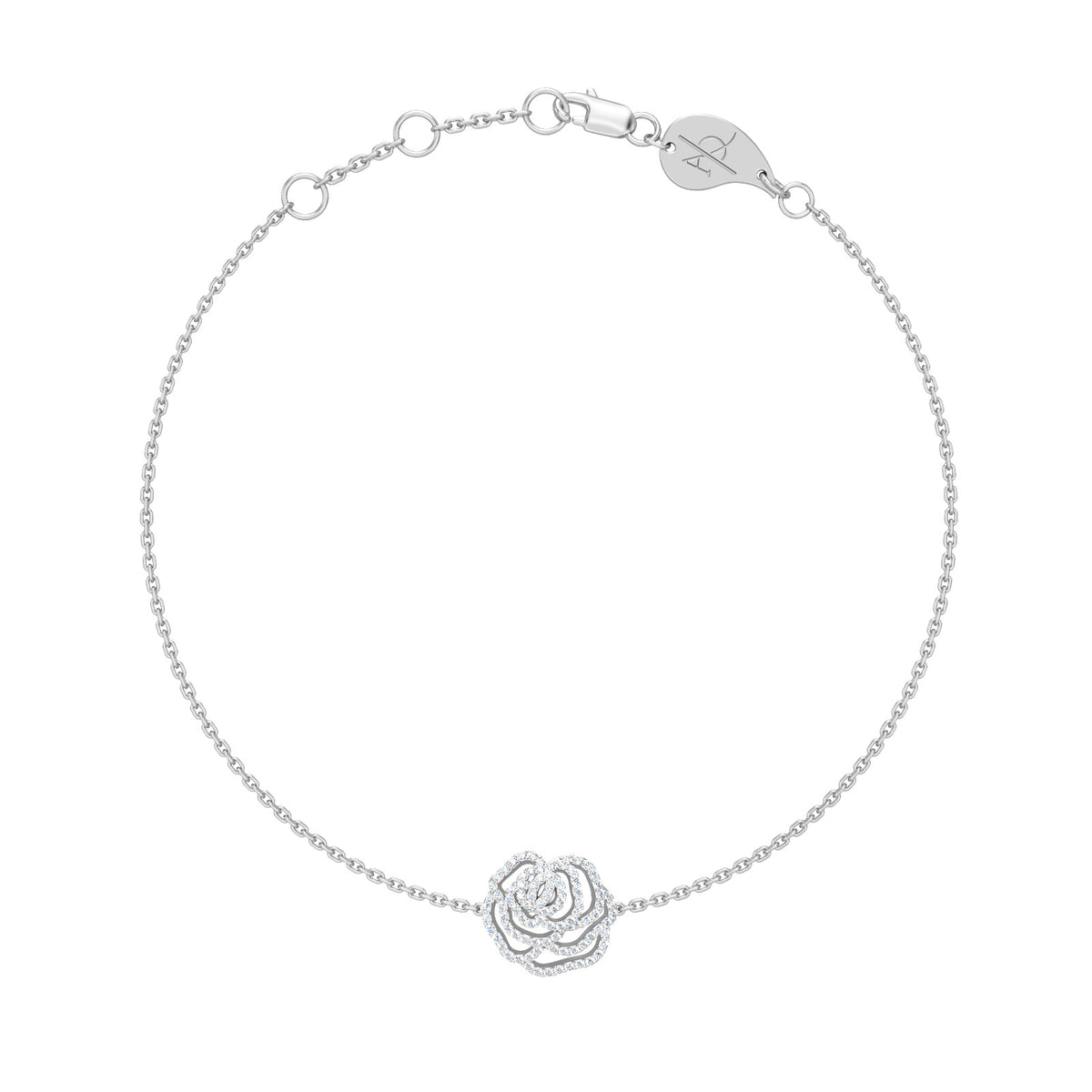 Rose Chouchou Bracelet, solid 18K gold, view 5 of 6