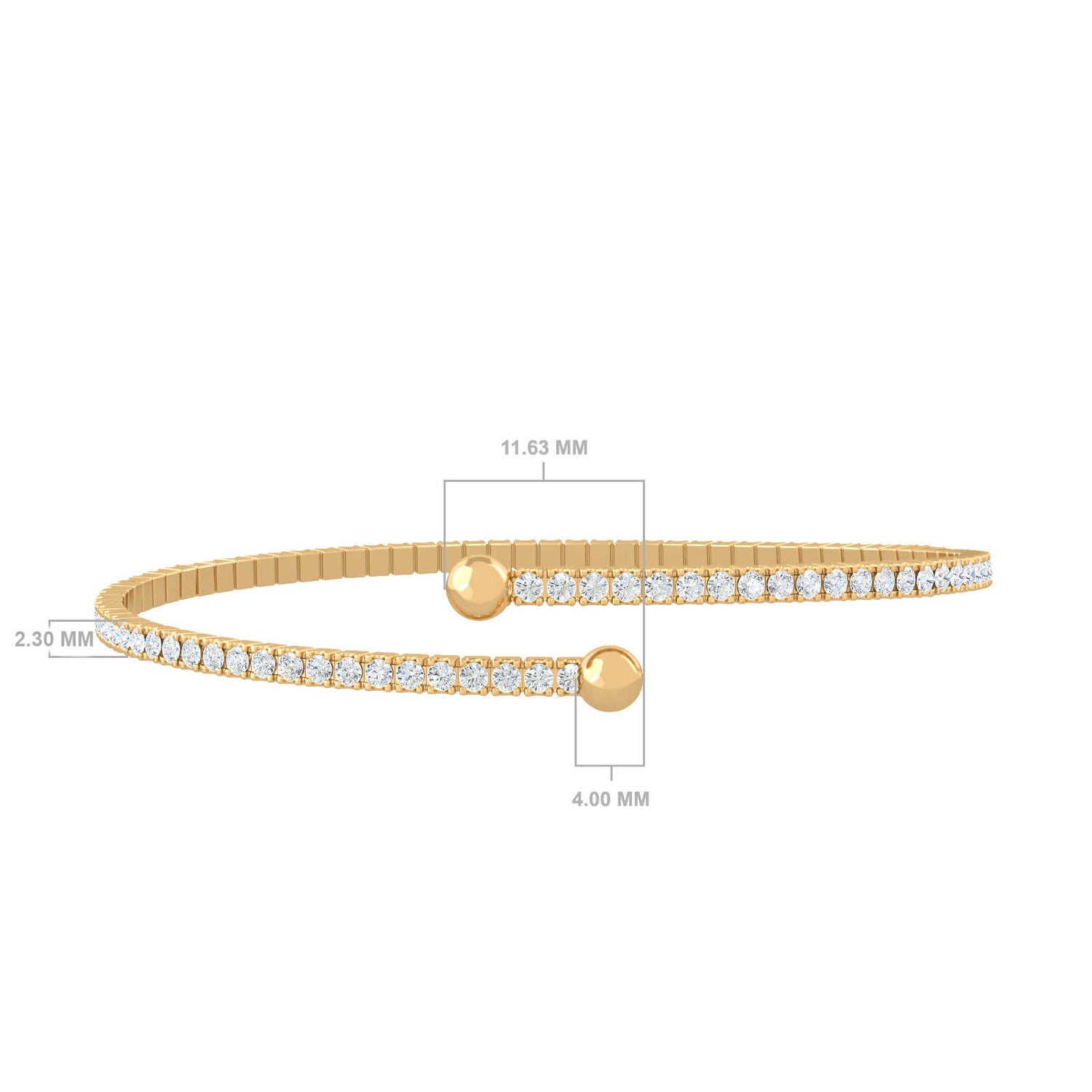 Skinny Pavé Diamond Bracelet