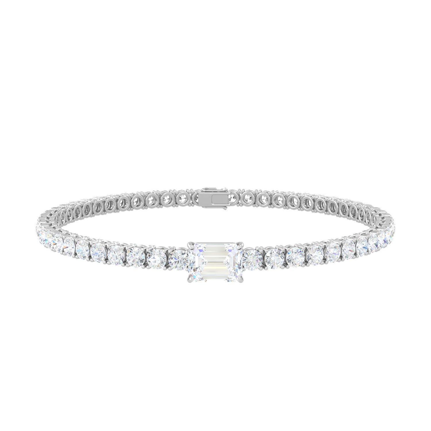 Scarlett Emerald Tennis Bracelet