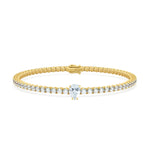 BRACELET TENNIS PEAR DIAMOND