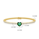 Bracelet Tennis Scarlet Heart
