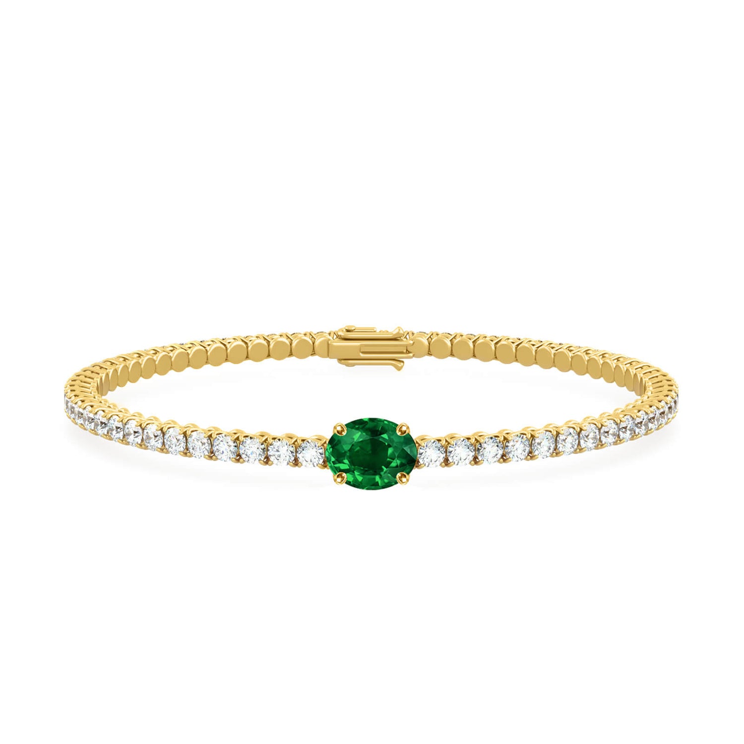 BRACELET TENNIS SCARLETT OVAL